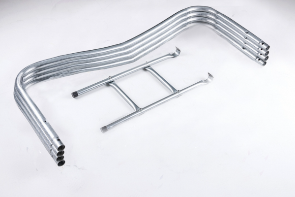 Батут Atlas Sport 183 см с внешней сеткой без лестницы, максимальная нагрузка 150 кг.